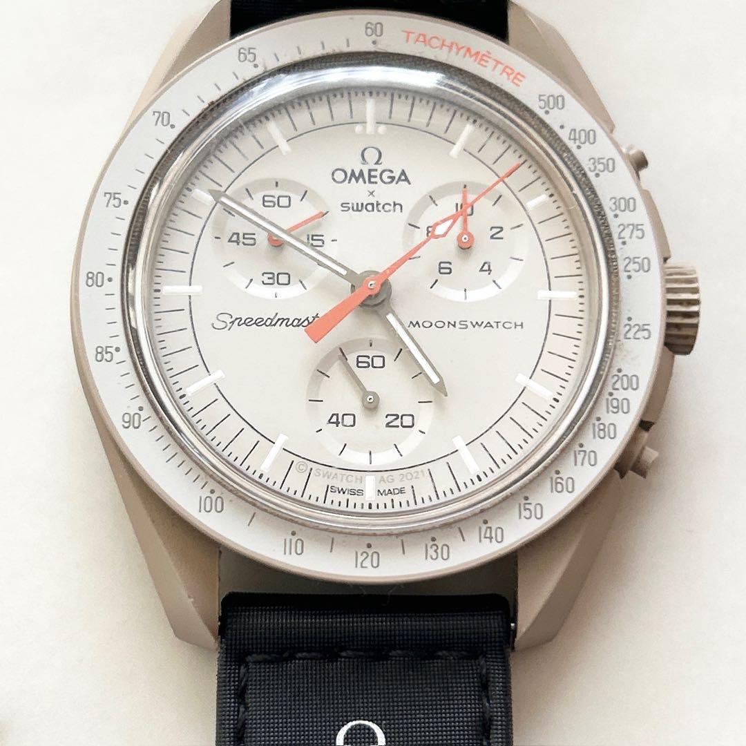 オメガ スウォッチ ミッショントゥジュピター スピードマスター 腕時計