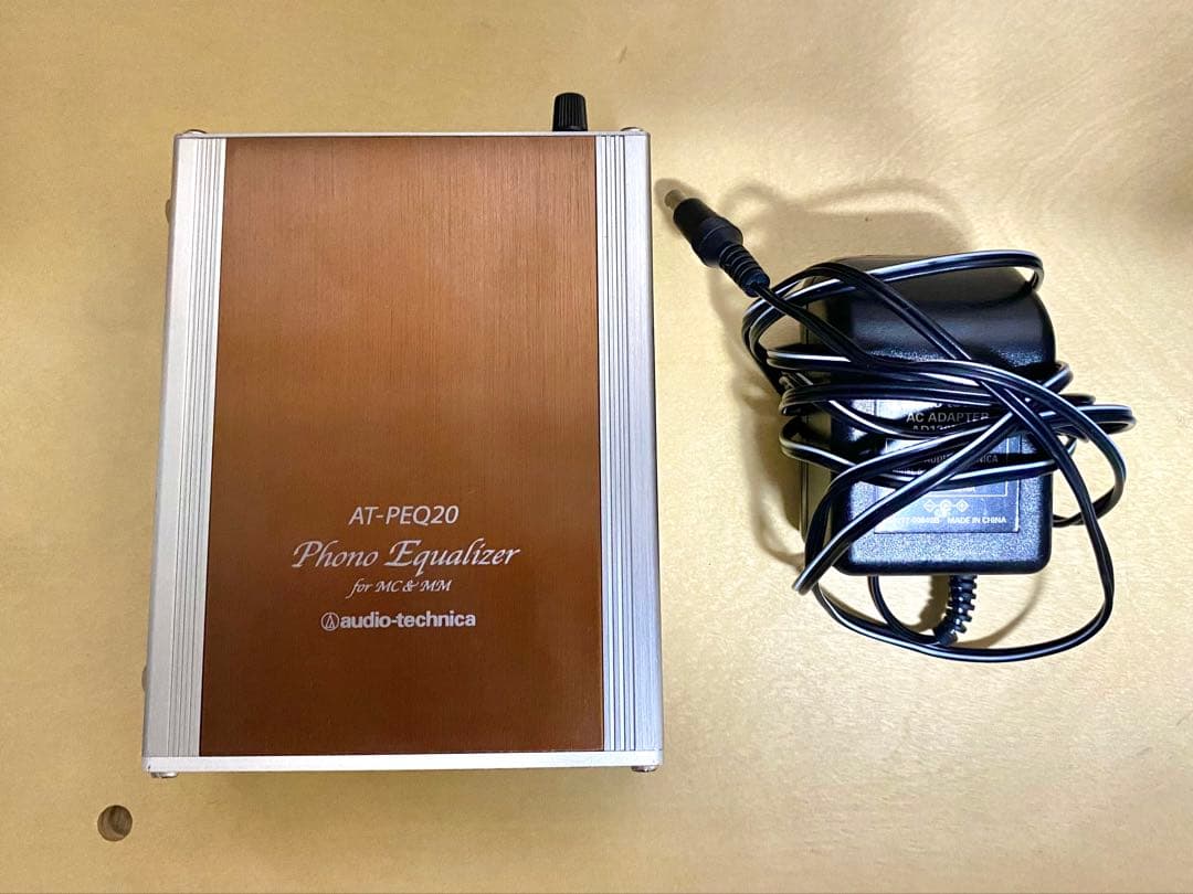 audio-technica フォノイコライザー AT-PEQ20 MC対応
