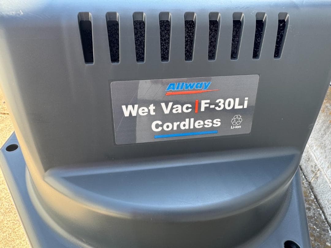 【値引きOK】ペンギンワックス WetVac F-30Li バッテリー式おまけ有