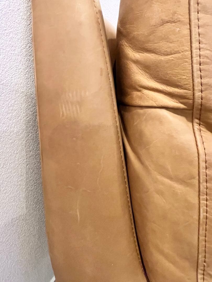 (Emo)unico HOXTON レザーソファ 3シーター