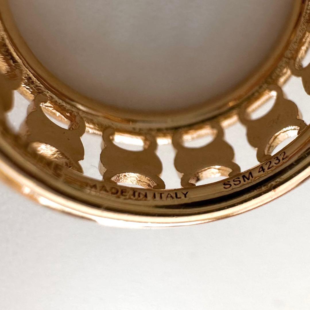 CELINE セリーヌ　トリオンフ　マルチフープ　フィニッシュ　ブラス　片耳のみ