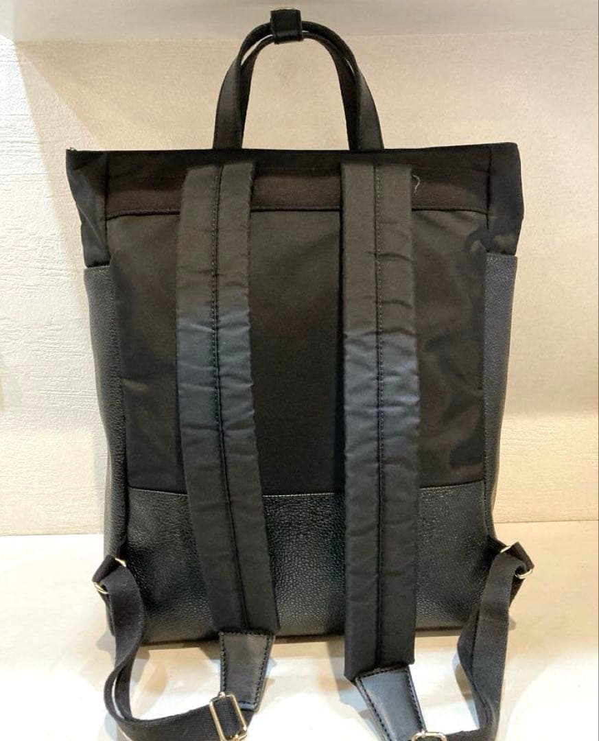 【美品】TOPKAPI スコッチグレイン　A4 バックパック　リュック　黒
