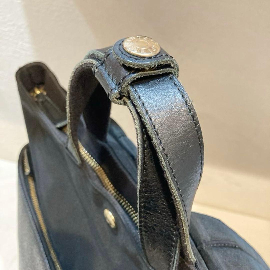 【美品】TOPKAPI スコッチグレイン　A4 バックパック　リュック　黒