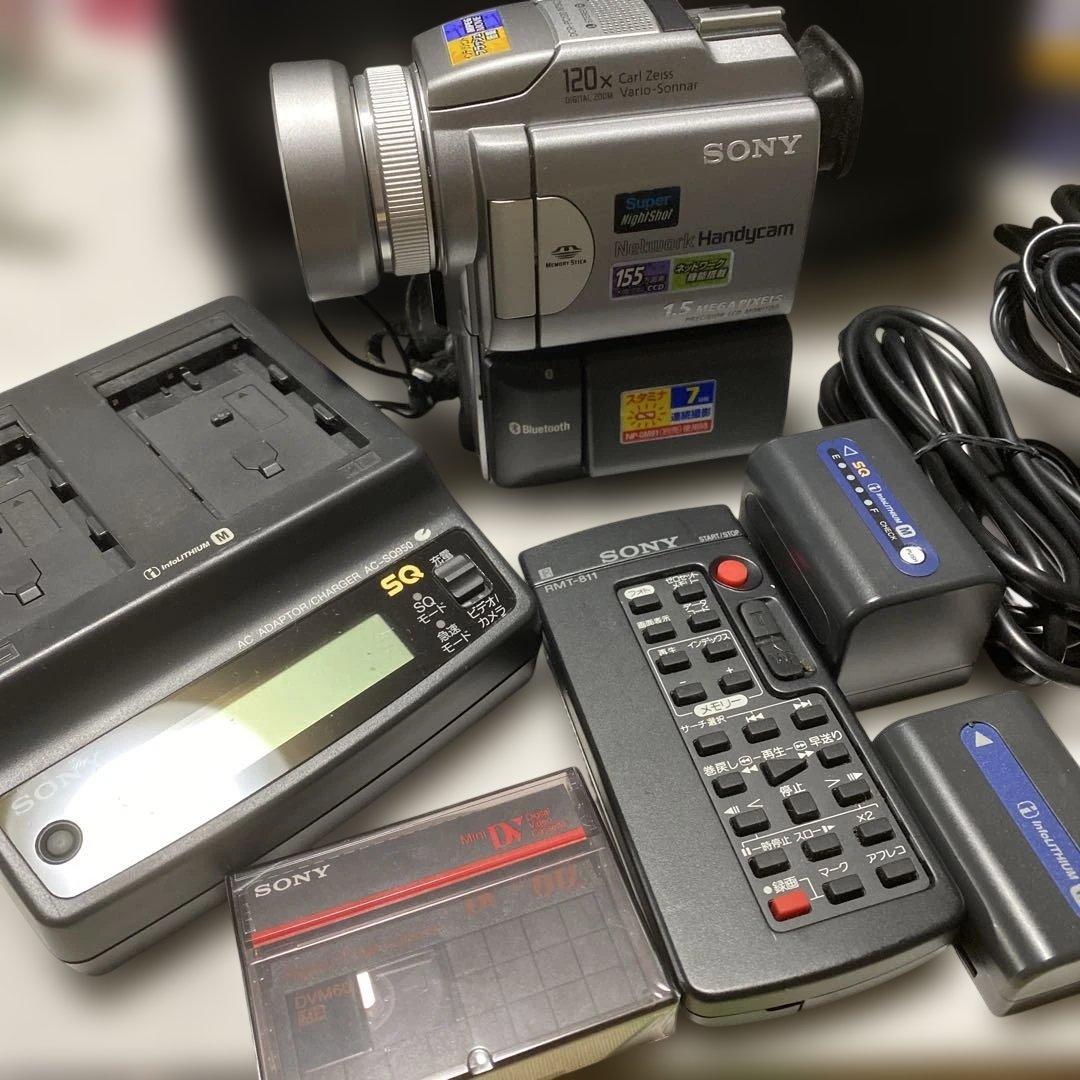 美品　SONY miniDV HANDYCAM DCR-PC120 付属品多数