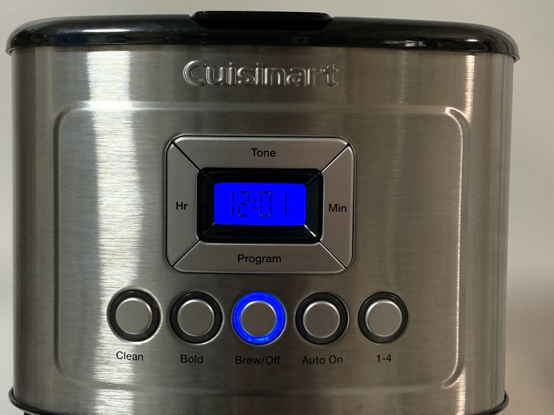 Cuisinart 12カップ ステンレス製 プログラマブル コーヒーメーカー