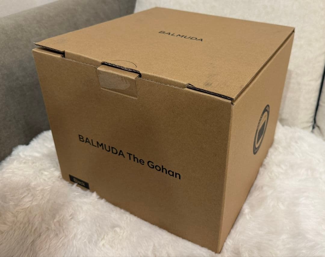 【新品未使用】BALMUDA バルミューダ The Gohan | Black