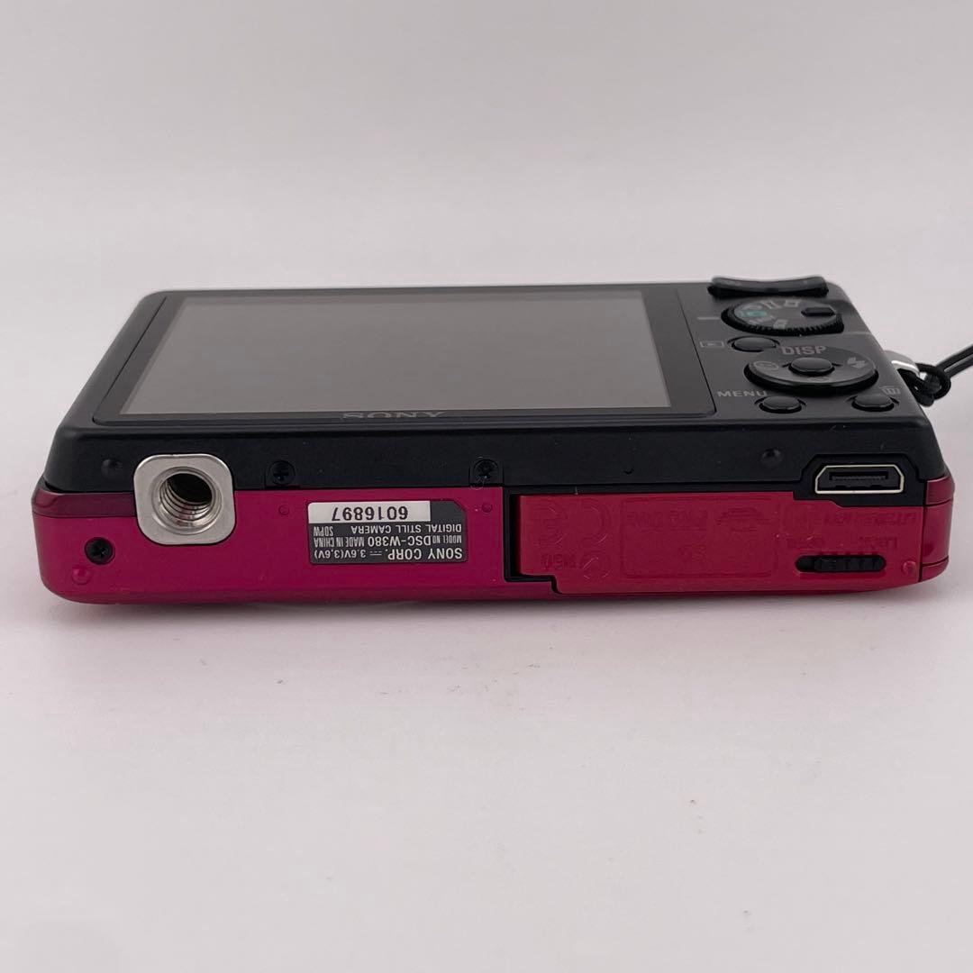 実写美⭕️美品【動作確認済】 SONY CyberShot DSC-W380