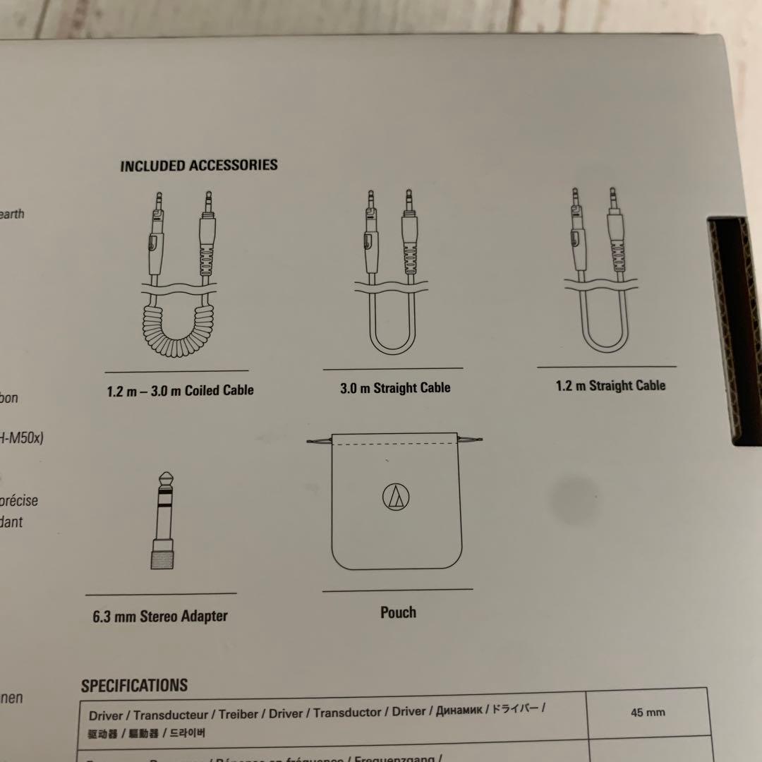 【正規品】オーディオテクニカ ATH-M60xa モニターヘッドホン 有線