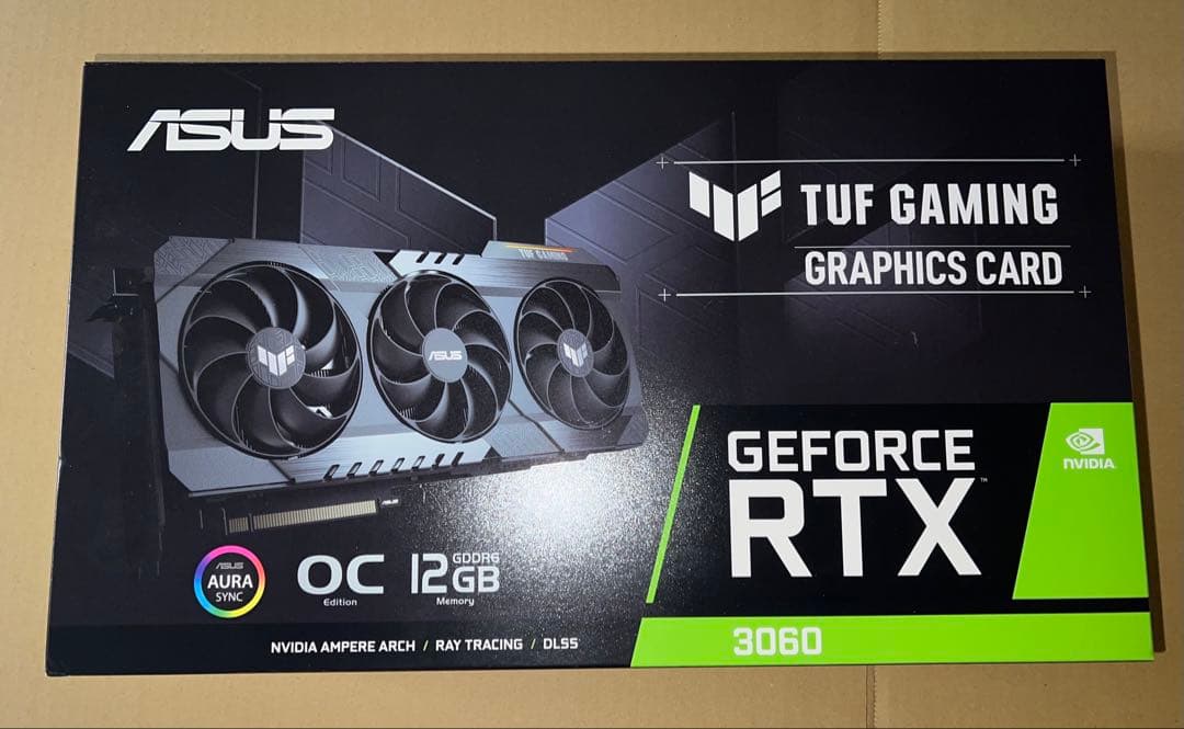 グラフィックボード・グラボ・ビデオカード TUF Gaming GeForce RTX 3060 V2 OC