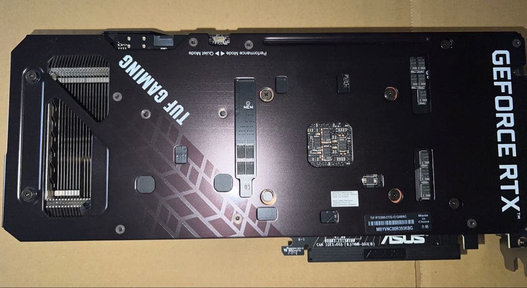 グラフィックボード・グラボ・ビデオカード TUF Gaming GeForce RTX 3060 V2 OC