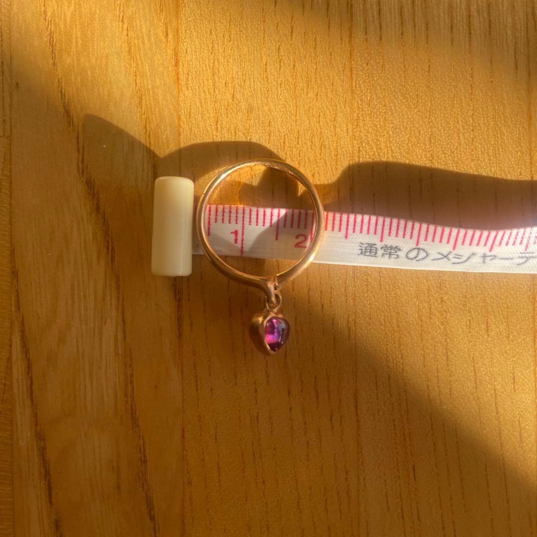 Canal 4°C リング　ハートチャーム