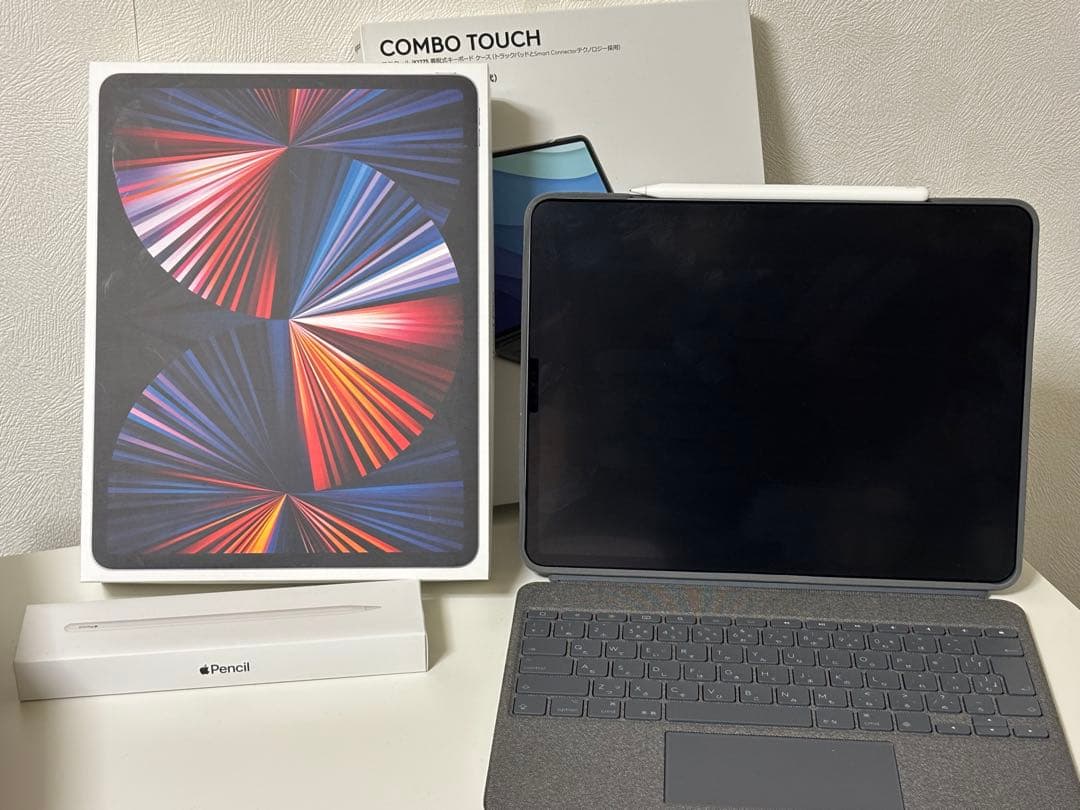 【美品・セット売】 iPad Pro 12.9第5世代　スペースグレー
