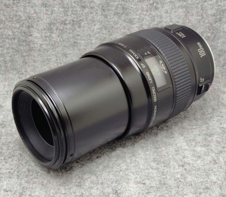 キヤノン　EF100mm F2.8 マクロ　フォーカスリミッター難有