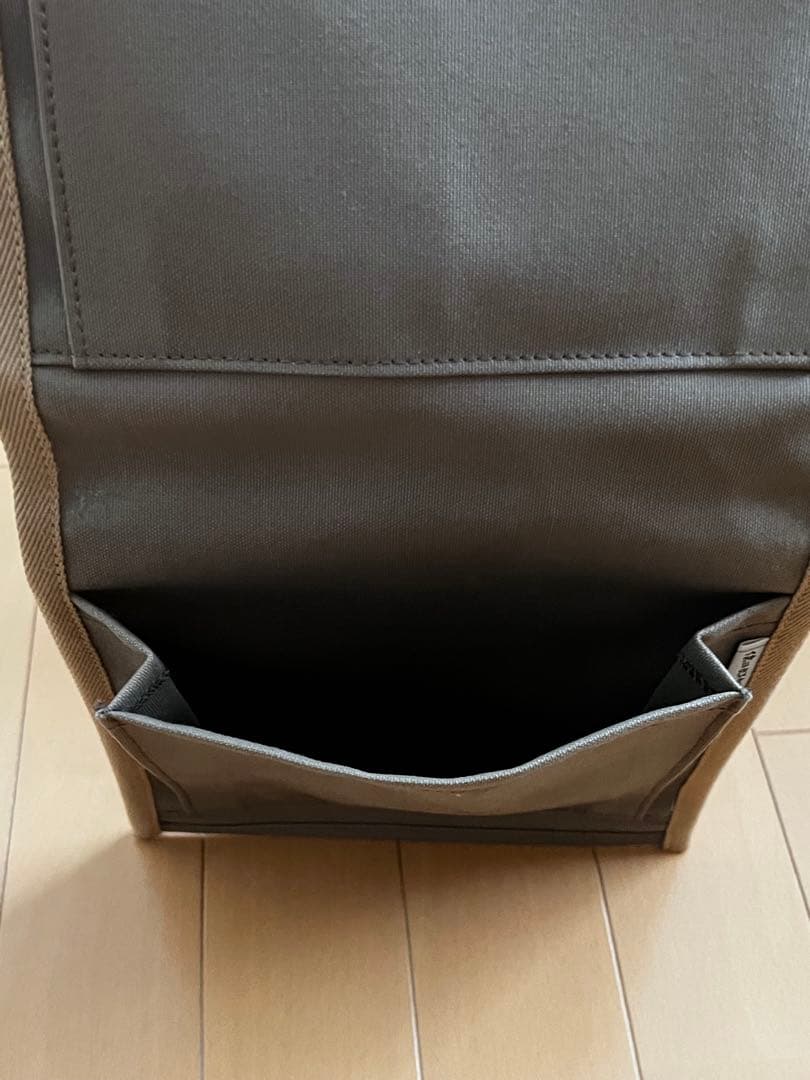 一澤信三郎帆布　吊り下げ式レターラック　小物入れ