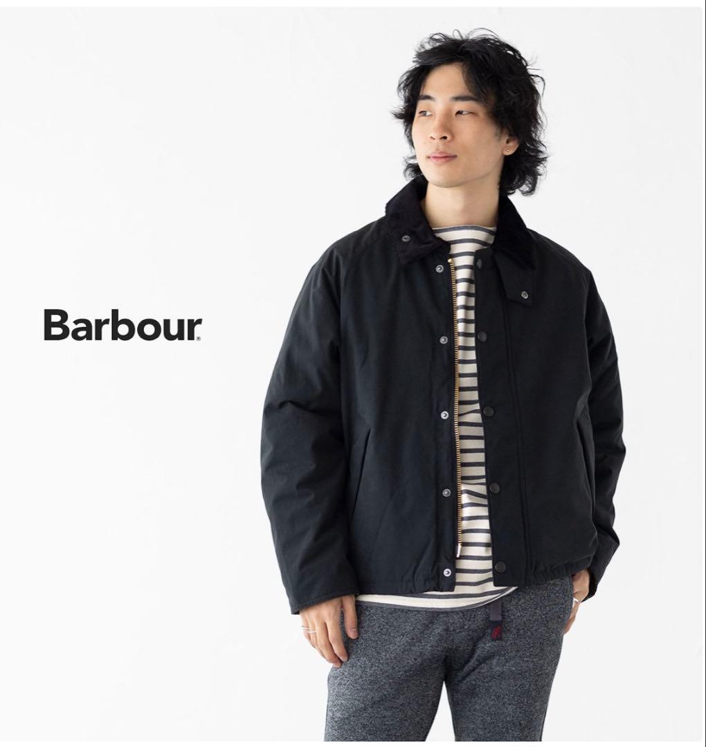 Barbour バブアー　トランスポート　ジャケット　パデット　メンズ黒M 38