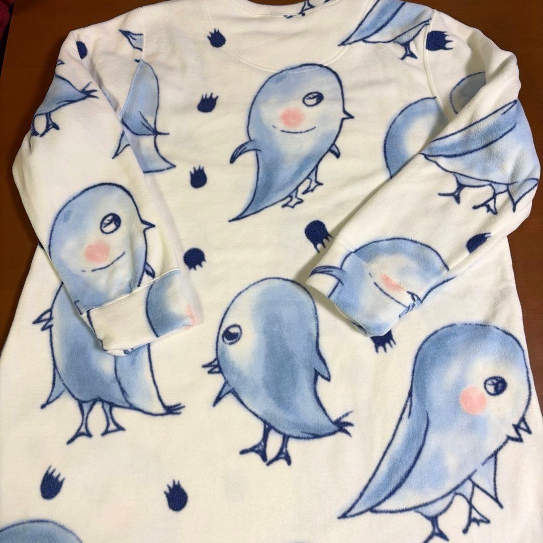 新品ワコール　ツモリチサト　ペンギン　フリースパジャマ　Lサイズ