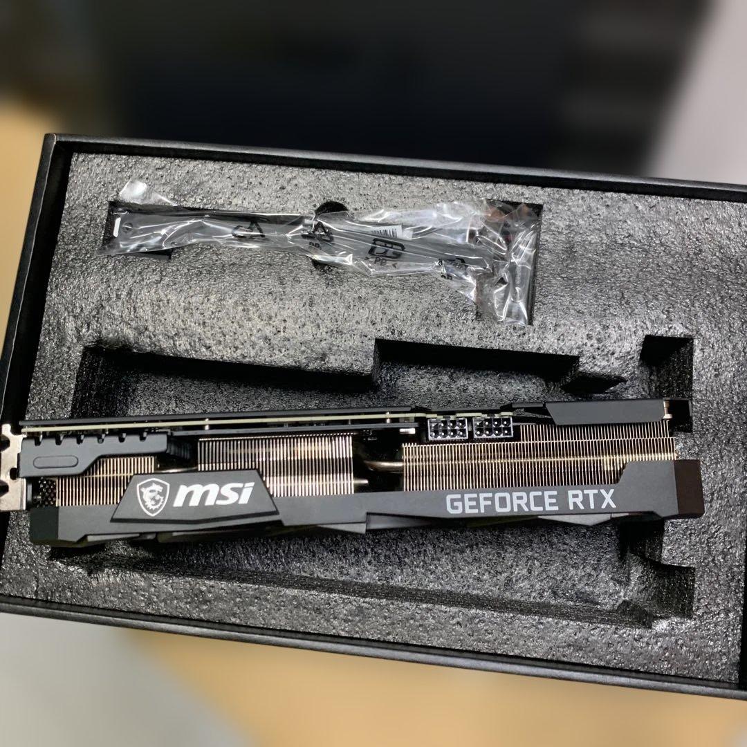 ［中古美品］MSI GeForce 30シリーズ RTX 3070TI