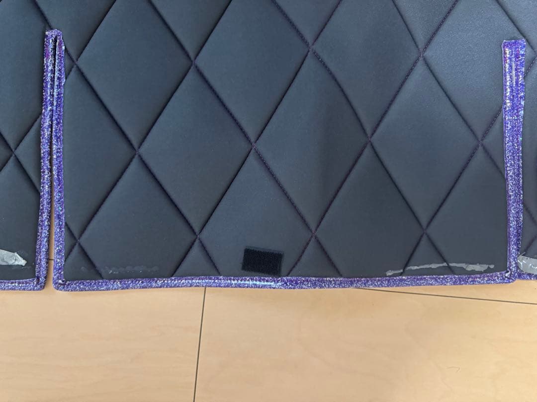 ダッシュマット　紫色　令和5年いすゞ4t フォワード