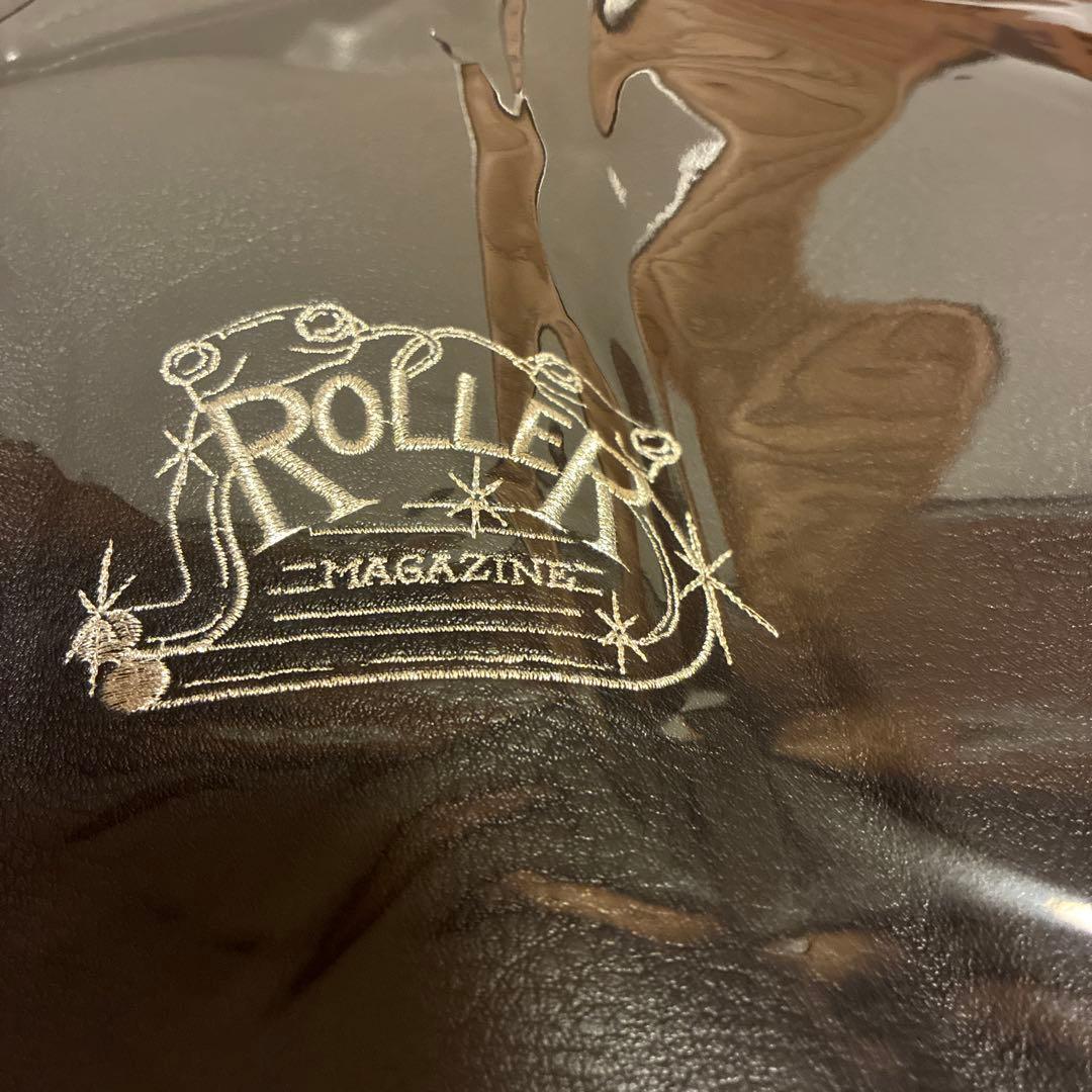 XL ローラーマガジン　コーチジャケット　フェイクレザー　xl