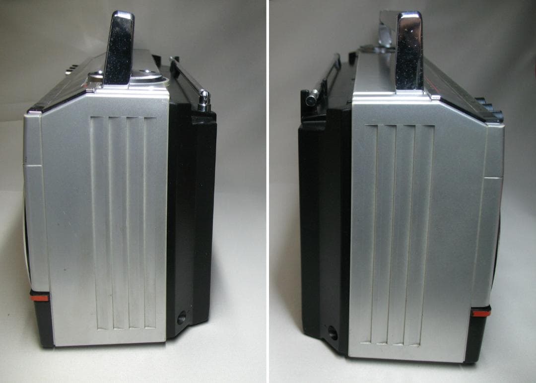 SANYO★サンヨー ラジカセ MR-V1シルバー色★中古