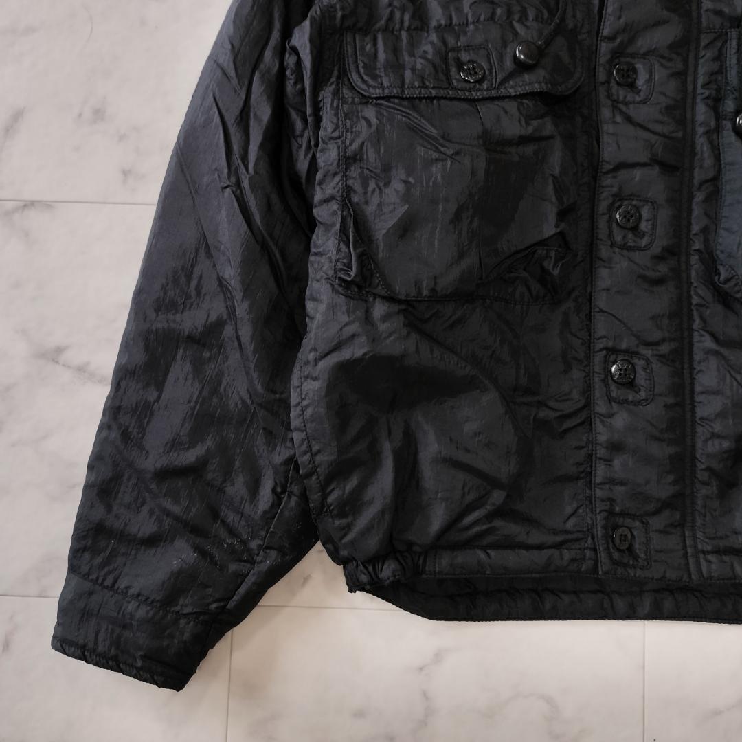 希少 80s BONEVILLE ナイロンジャケット 46 S~M ブラック 黒