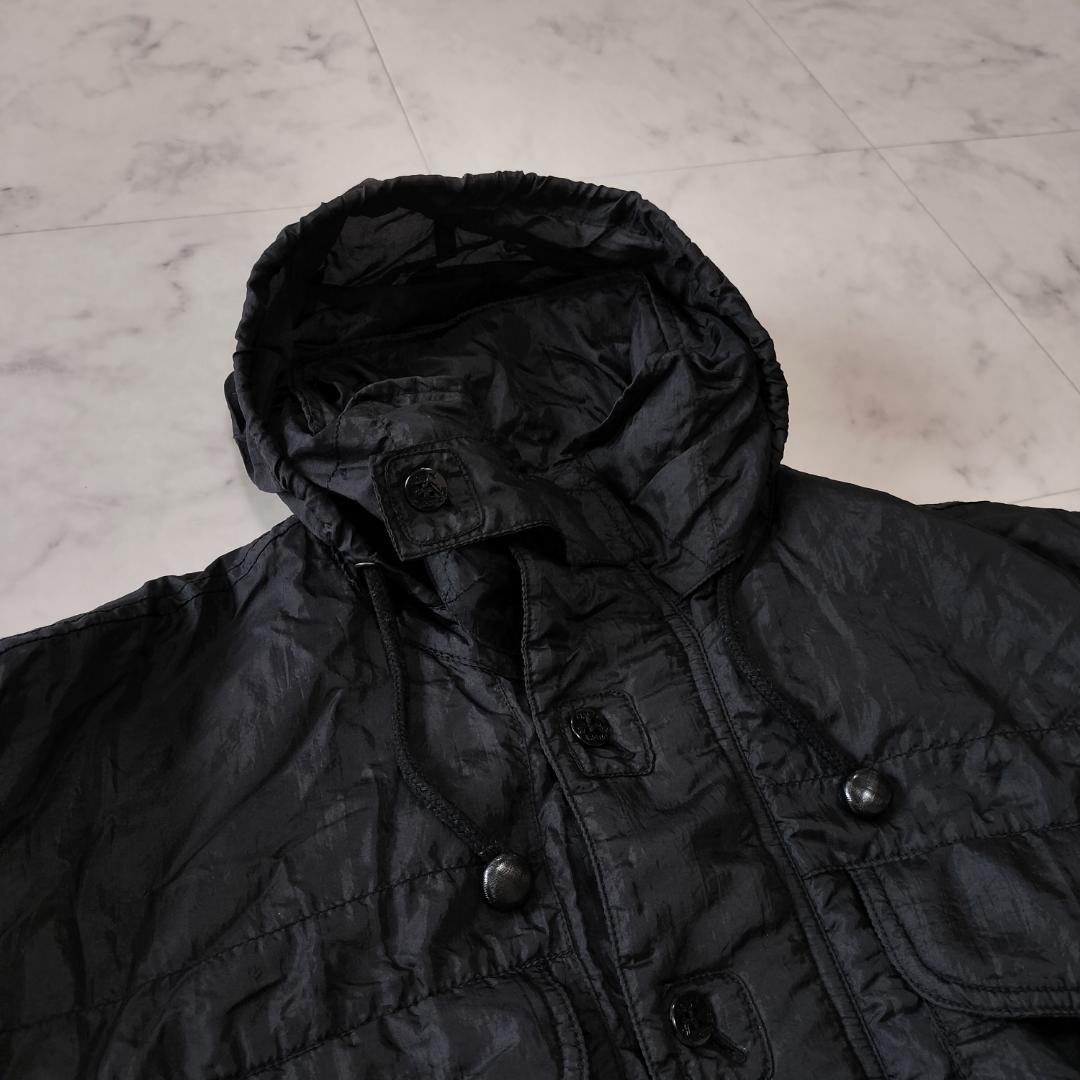 希少 80s BONEVILLE ナイロンジャケット 46 S~M ブラック 黒