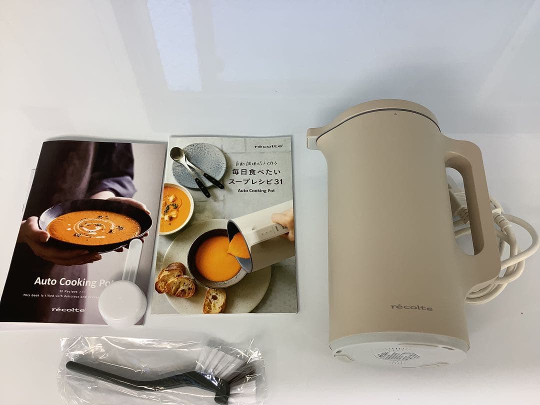 recolte Auto Cooking Pot クリームホワイト RSY-2