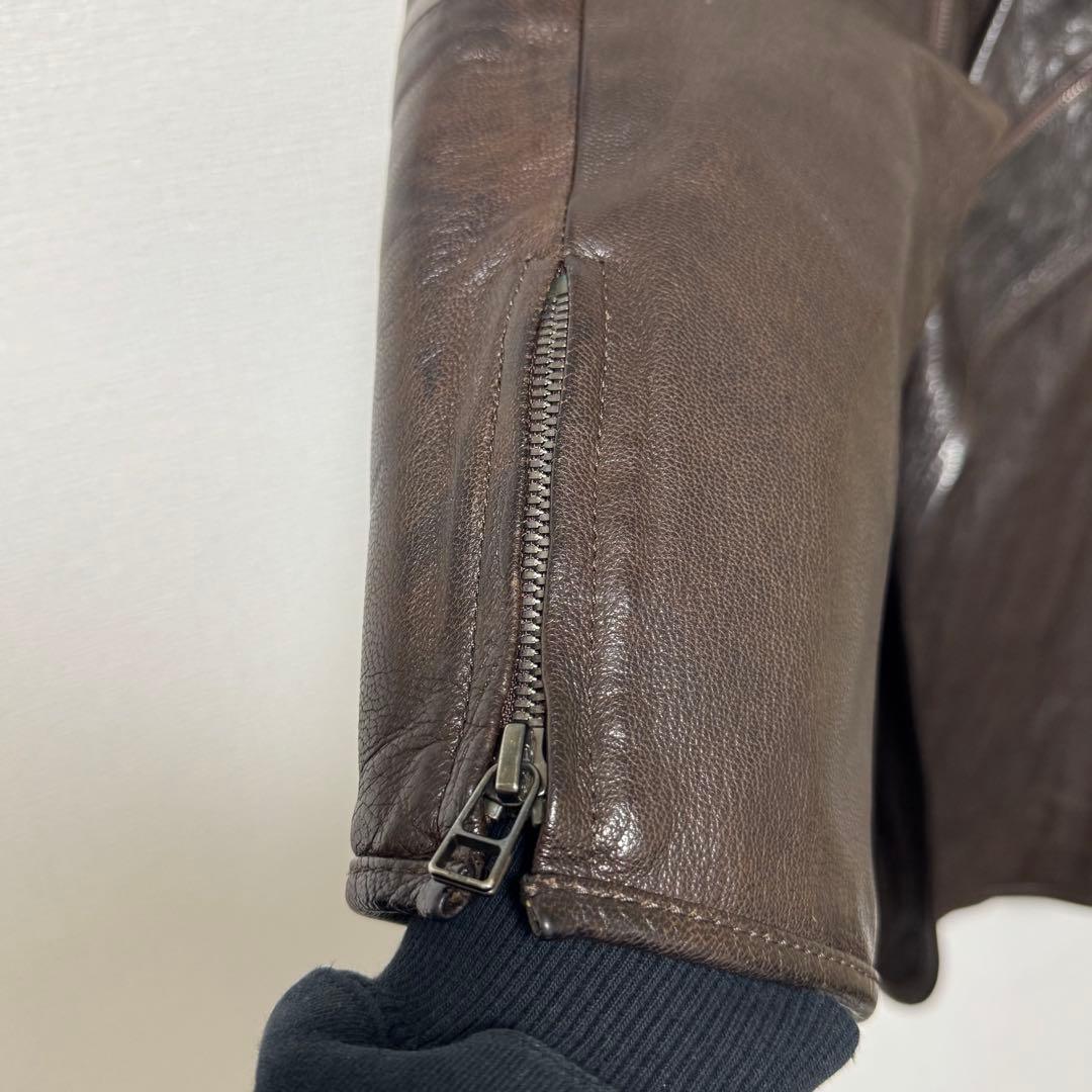 希少 Masakï paris マサキマツシマ レザージャケット ゴートレザー