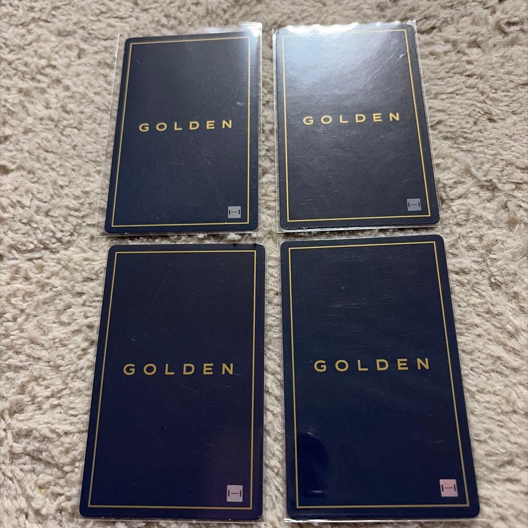 ジョングクGOLDEN パワステ4枚セット