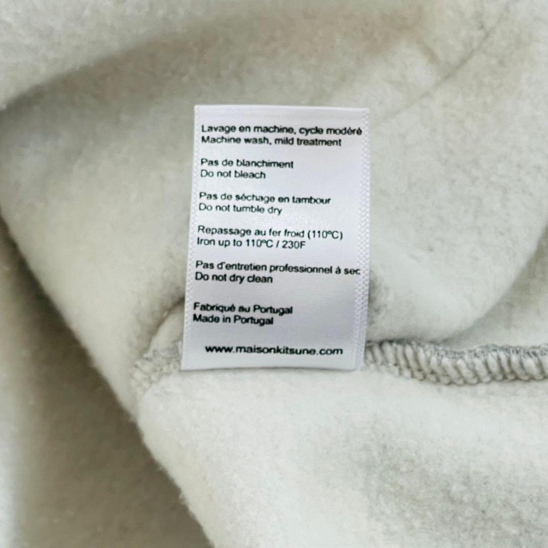 で*ひ様 【新品・未使用】メゾンキツネ　グレーパーカー　Ｌサイズ