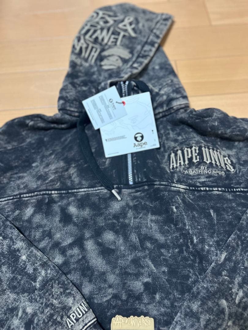 未使用　タグ付き　 A BATHING APE ジップ付き