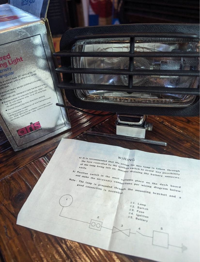 アリス ビンテージ ヘッドライト 未使用 ！！