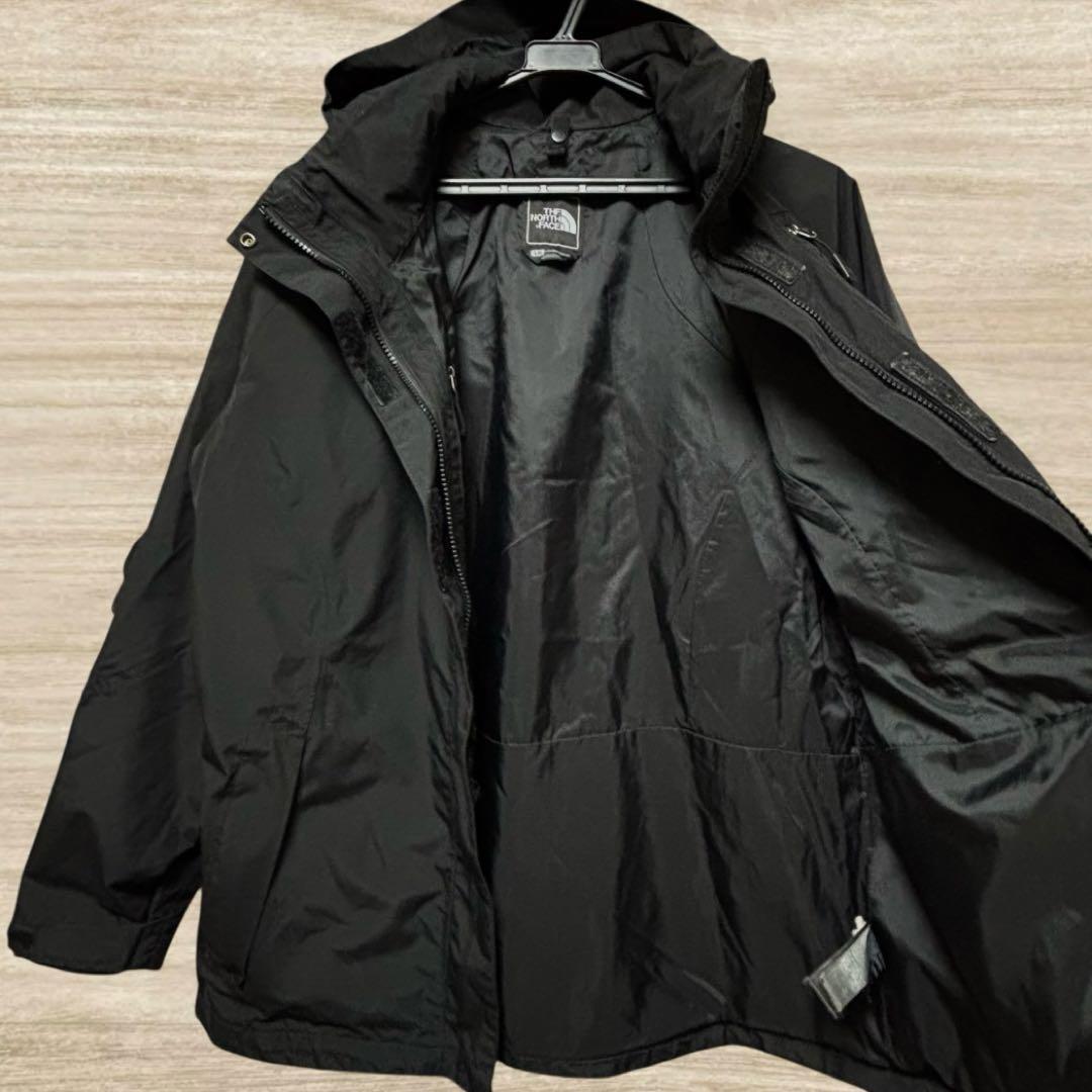 超美品 ノースフェイス マウンテンパーカー ハイベント 黒 L