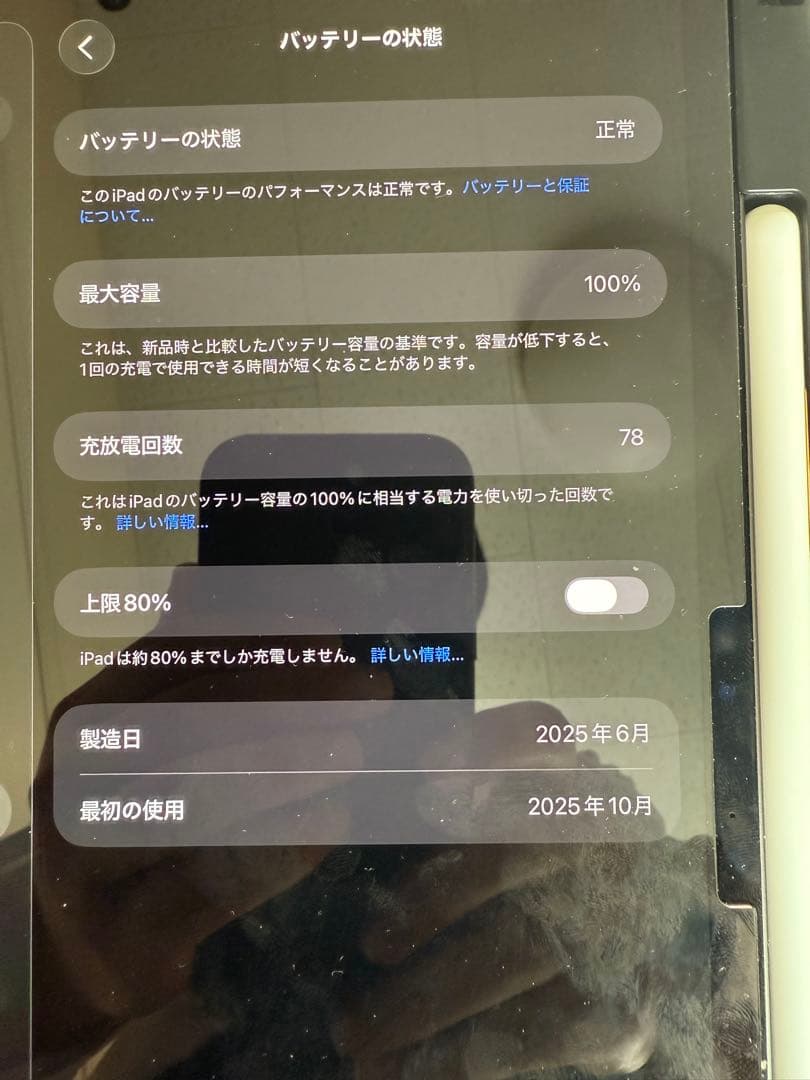 iPad Pro スペースグレー 本体とアップルpencilpro付き