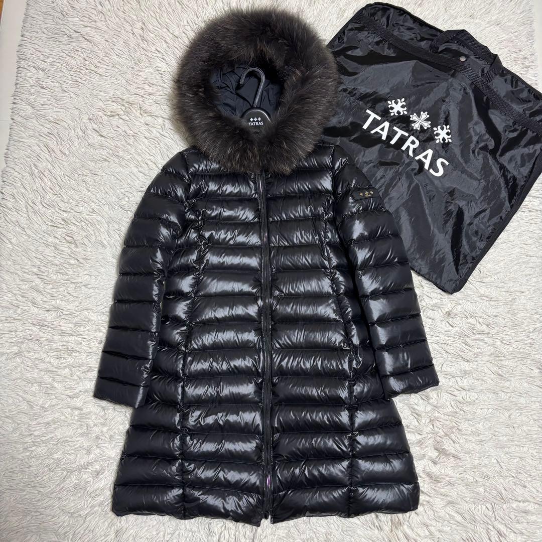 TATRAS イセラ リバーシブル ダウンコート ブラック 03 20AW