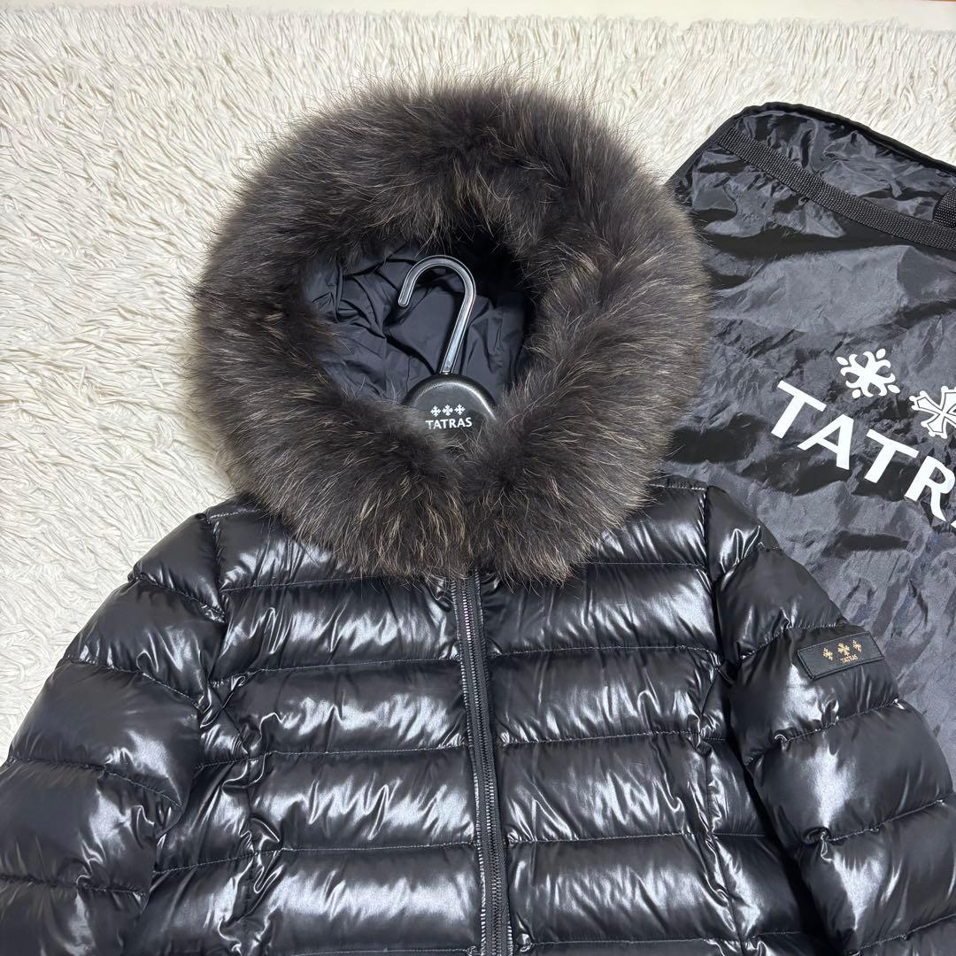TATRAS イセラ リバーシブル ダウンコート ブラック 03 20AW