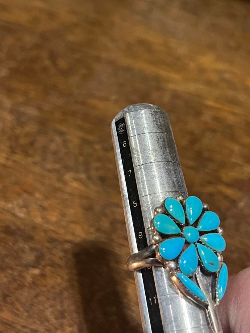 ヴィンテージターコイズリング5点セット