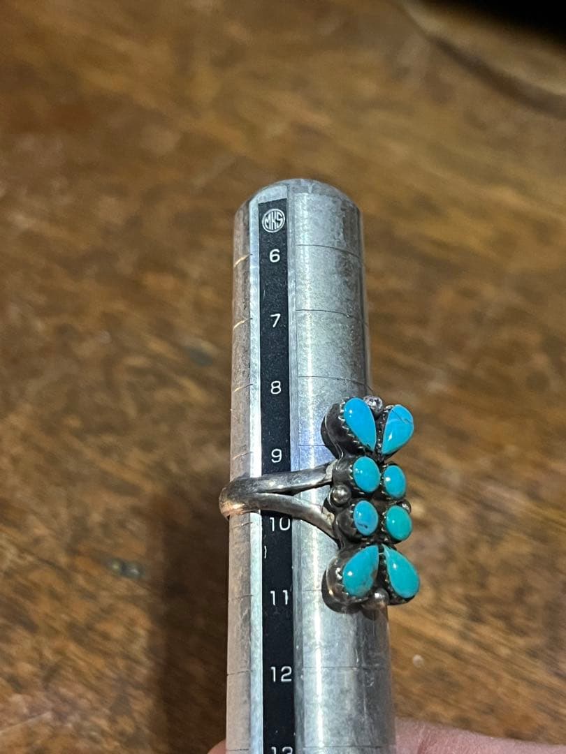 ヴィンテージターコイズリング5点セット