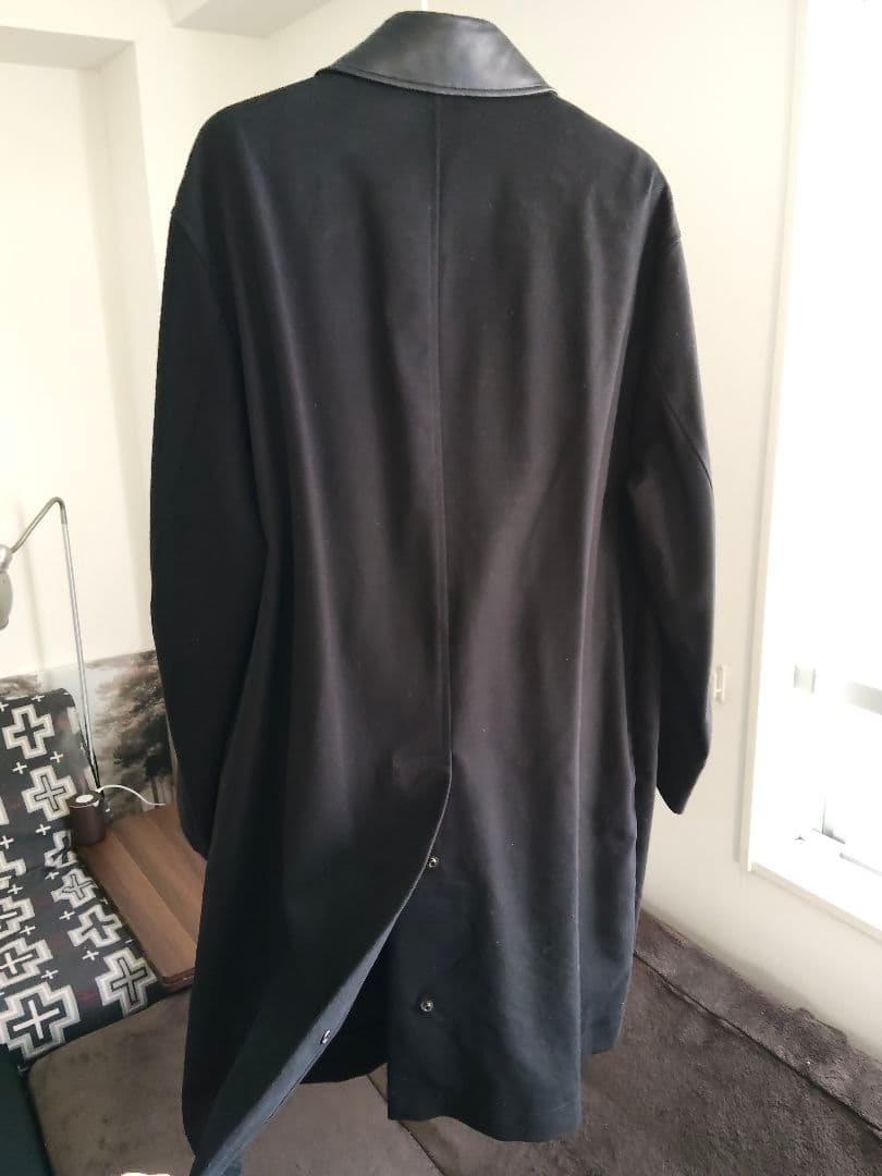 ZARAレザートレンチステンカラーチェスターコートLIMITED EDITION