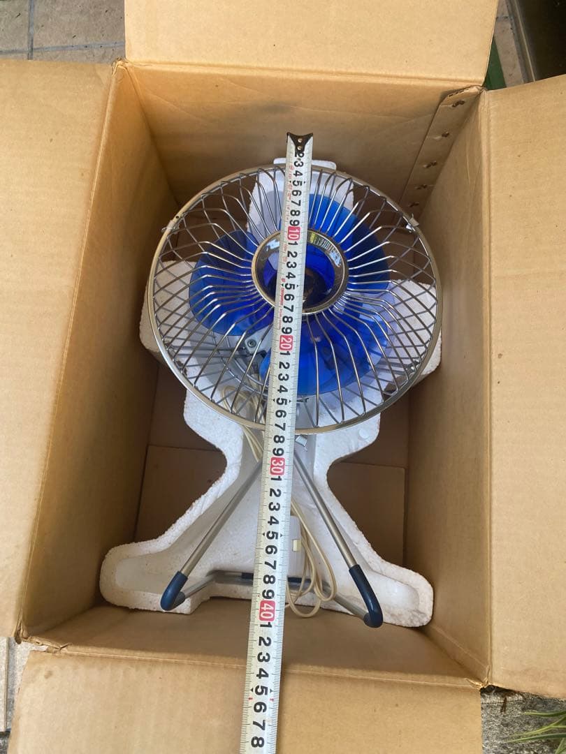 f-20az 20cmペットファン　ナショナル　昭和レトロポップ　扇風機