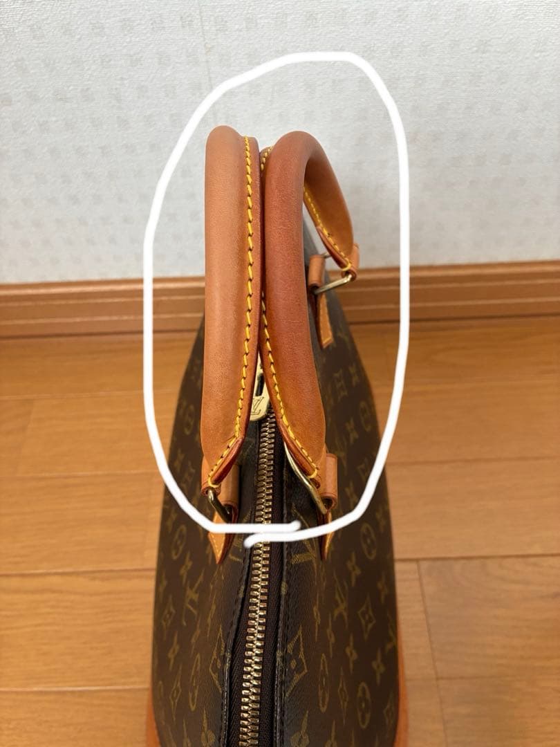 ルイ・ヴィトン　アルマ　モノグラム　ハンドバッグ