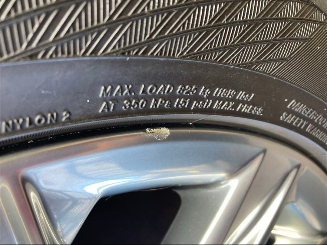 レクサスLS500h 純正245/50RF19夏タイヤアルミ4本セット