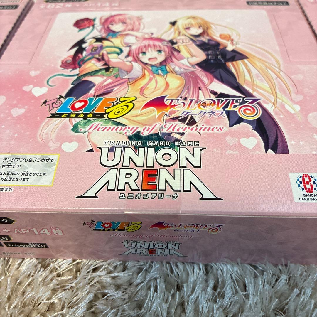 UNION ARENA ユニアリ ToLOVEる BOX 5箱テープ付き