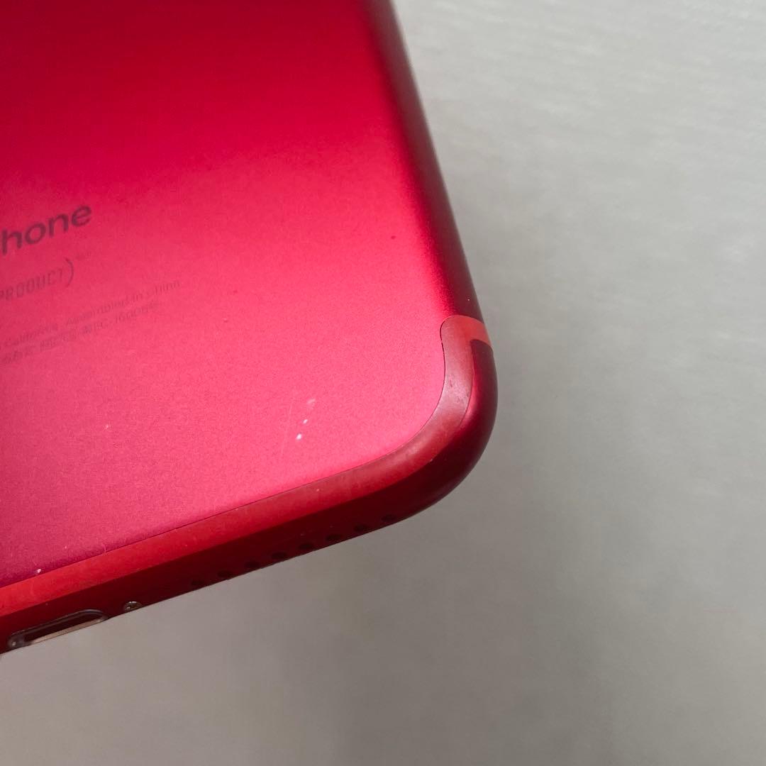 美品 Apple iPhone 7 Plus (赤) 本体　128GB