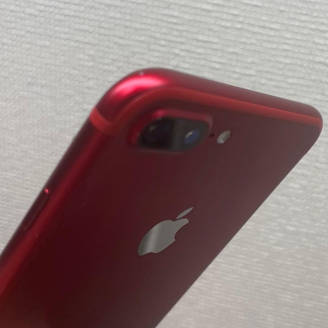 美品 Apple iPhone 7 Plus (赤) 本体　128GB