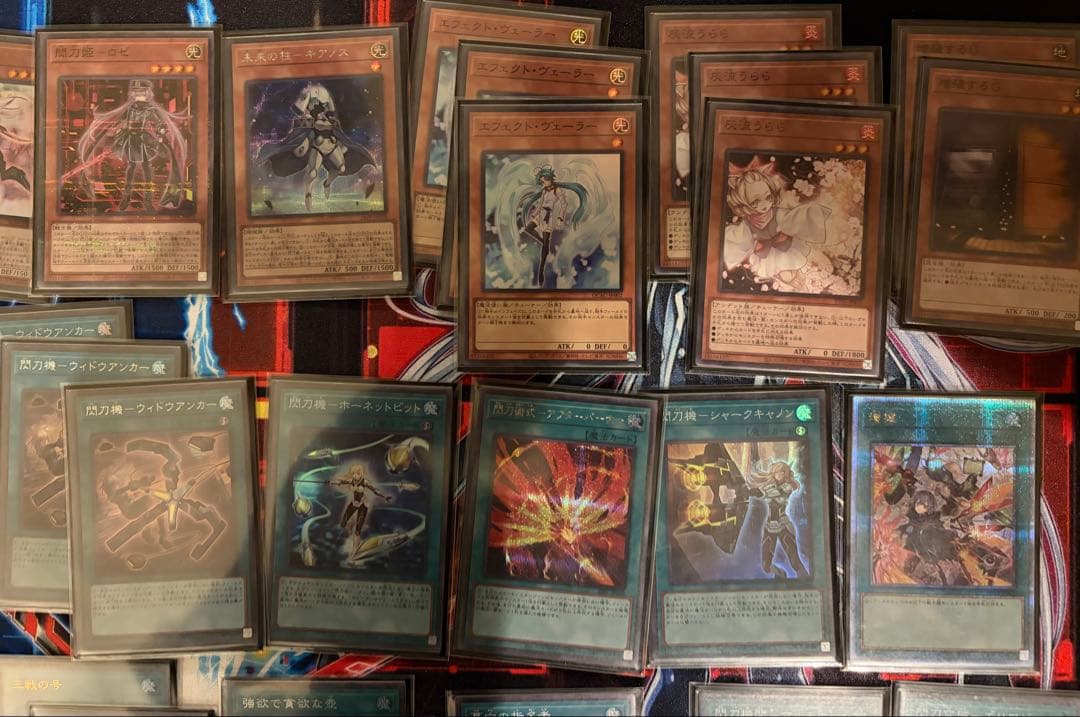 閃刀姫デッキ スリーブ プレマ セット