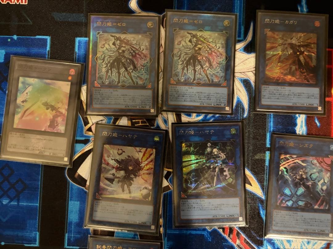 閃刀姫デッキ スリーブ プレマ セット