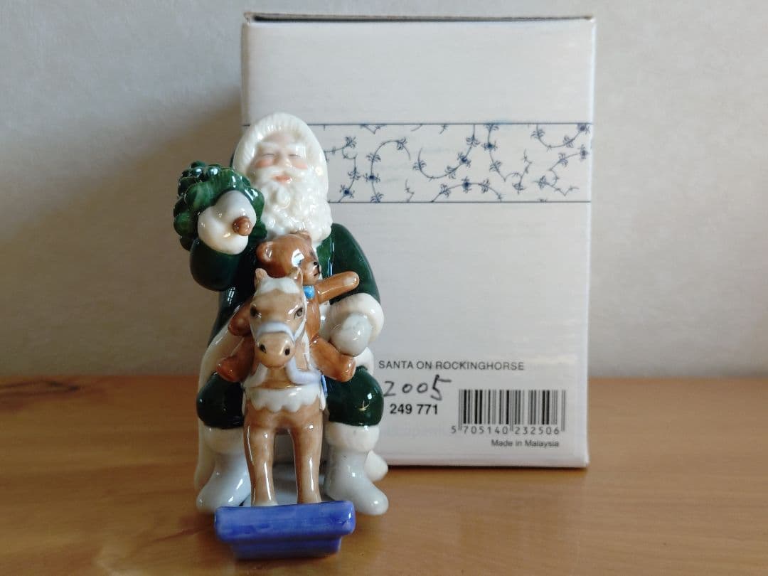 【マミー】ロイヤルコペンハーゲン グリーンサンタ ＆アニュアルサンタ