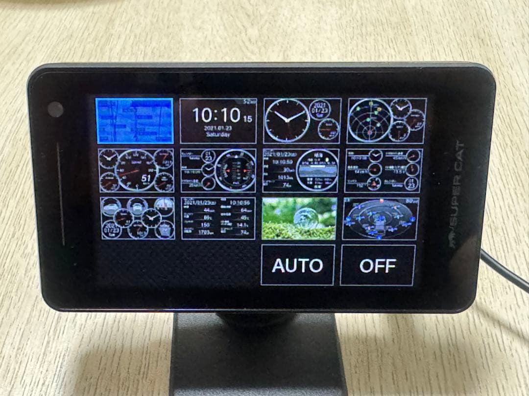 ユピテル ZK2000 SUPER CAT レーダー探知機本体 GPS搭載