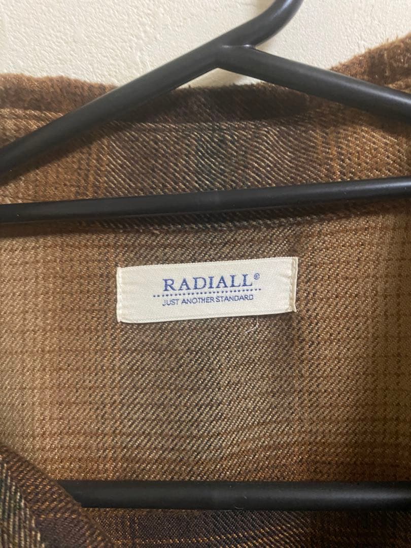 RADIALL チェック柄 長袖シャツ
